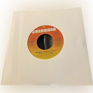 Terence Trent D' Arby "Sign Your Name " 45 RPM Columbia Records 1987 Vinyl